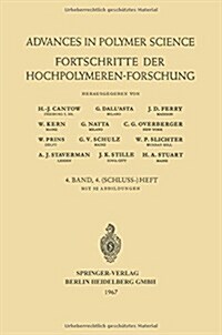 Fortschritte Der Hochpolymeren Forschung (Paperback, 1967)