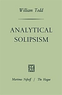 Analytical Solipsism (Paperback)