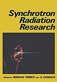 Synchrotron Radiation Research (Paperback, Softcover Repri)