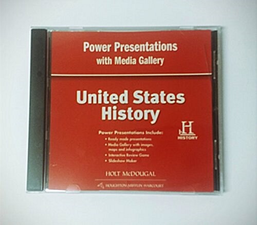 United States History Power Presentations With Media Gallery Survey (DVD)