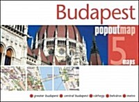 Budapest Popout Map (Sheet Map, folded)
