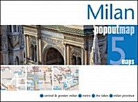 Milan Popout Map (Sheet Map, folded)