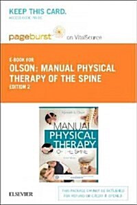 Manual Physical Therapy of the Spine Pageburst Ebook on Vitalsource Retail Access Card (Pass Code, 2nd)