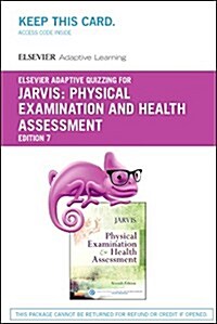 Elsevier Adaptive Quizzing for Jarvis Physical Examination and Health Assessment Retail Access Card (Pass Code, 7th)