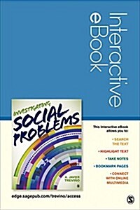 Investigating Social Problems Interactive eBook (Hardcover)