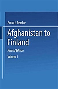 Constitutions of Nations: Volume I: Afghanistan to Finland (Paperback, 2, 1956. Softcover)