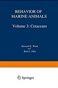 Behavior of Marine Animals: Current Perspectives in Research (Paperback, Softcover Repri)