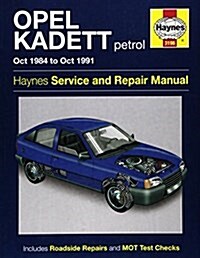 Opel Kadett Service and Repair Manual (Paperback)