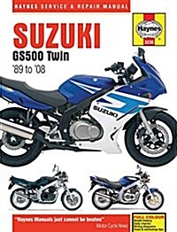 Suzuki GS500 Twin (89 - 08) Haynes Repair Manual (Paperback)