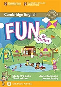 Fun for Starters Students Book with Audio with Online Activities (Package, 3 Revised edition)