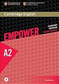 Cambridge English Empower Elementary Workbook Without Answers with Downloadable Audio (Package)