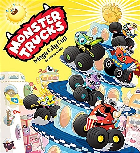 [중고] Monster Trucks: Mega City Cup (Paperback)