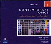 Contemporary Topics 1: Academic Listening and Note-Taking Skills (Intermediate) Audio CD (Other, 3)