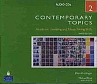 [중고] Contemporary Topics 2 Audio CDs (Other, 3, Revised)