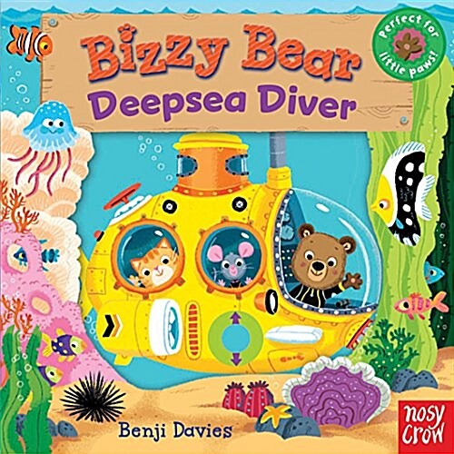 [중고] Bizzy Bear: Deepsea Diver (Board Book)