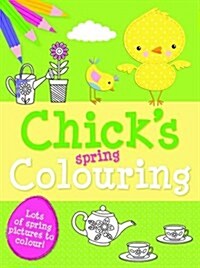 Spring Colouring Chick (Paperback)