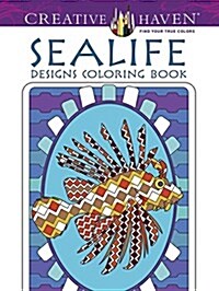 Creative Haven Sealife Designs Coloring Book (Paperback)