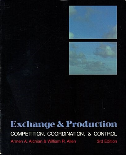Exchange and Production: Competition, Coordination, and Control (Paperback, 3 Sub)