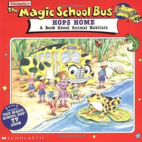 [중고] The Magic School Bus Hops Home (Paperback)