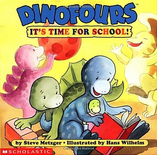 [중고] Dinofours Its Time for School! (Paperback)