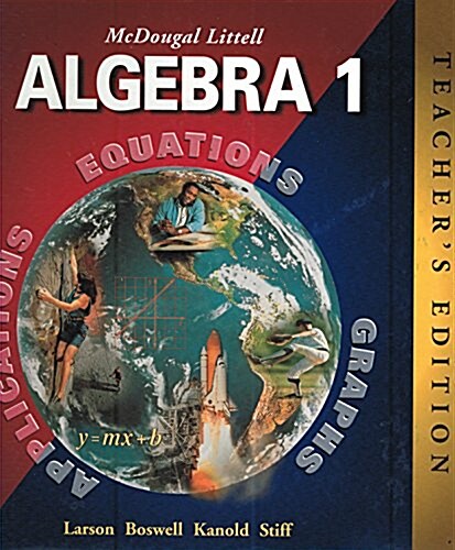 McDougal Littell High School Math: Teachers Edition Algebra 1 2004 (Hardcover)