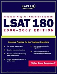 Kaplan LSAT 180, 2006-2007 (Paperback, Revised)