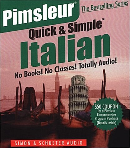 Italian (Pimsleur Quick and Simple) (Audio CD)