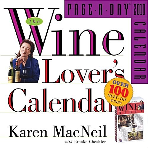 The Wine Lovers Page-A-Day Calendar 2010 (Page-A-Day Calendars) (Spiral-bound, Pag)