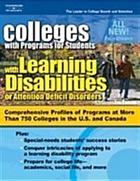 Coll for Stdts w/Learning Disab/ADD, 7/e (Petersons Colleges With Programs for Students With Learning Disabilities Or Attention Deficit Disorders) (Paperback, Original)