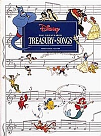 Disney: The Illustrated Treasury of Songs : Piano, Vocal, Guitar (Paperback)