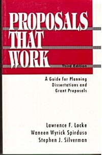 Proposals That Work: A Guide for Planning Dissertations and Grant Proposals (Board book, 3rd)