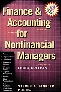Finance & Accounting for Nonfinancial Managers (With CD-ROM) (Paperback, 3rd)