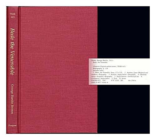 Bede, the Venerable (Twaynes English Authors Series) (Hardcover)