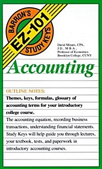 Acounting: Barrons E Z 101 Study Keys (Paperback)