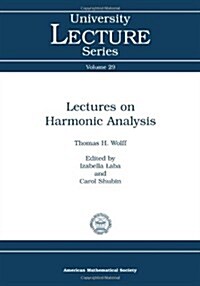 Lectures on Harmonic Analysis (Paperback)