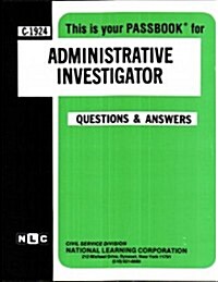 Administrative Investigator (Spiral)