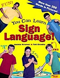 [중고] You Can Learn Sign Language!: More Than 300 Words in Pictures (Paperback)