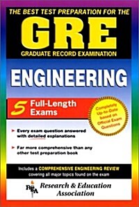 The Best Test Preparation for the GRE Graduate Record Examination: Engineering (GRE Program) (Hardcover, 1st)