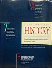 Lessons from History Essential Understanding and Historical Perspective Students Should Acquire (Paperback)