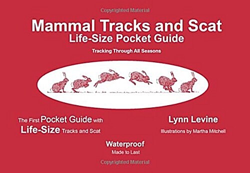 Mammal Tracks and Scat: Life-Size Pocket Guide (Spiral-bound, 1st)