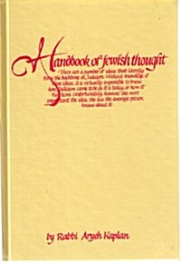 The Handbook of Jewish Thought (Hardcover)