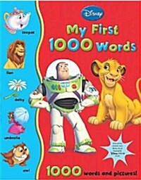 Disney My First 1000 Words (Hardcover)