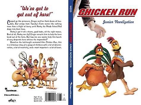 [중고] Chicken Run Novel: Tie-In Edition (Dreamworks) (Paperback)