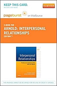 Interpersonal Relationships Pageburst on Vitalsource Retail Access Code (Pass Code, 7th)
