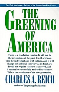 The Greening of America, 25th Anniversary Edition (Hardcover, 1st)