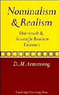 Nominalism and Realism: Volume 1: Universals and Scientific Realism (v. 1) (Paperback, 1st)