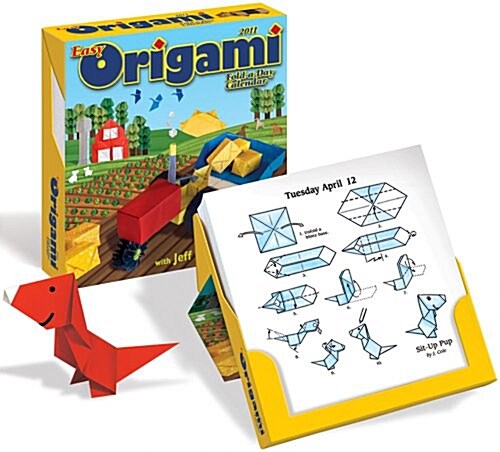 Easy Origami Fold-a-Day: 2011 Day-to-Day Calendar (Hardcover, Pag)