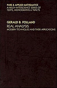 Real Analysis: Modern Techniques and Their Applications (Hardcover, 1st)