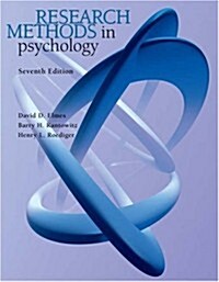 Research Methods in Psychology (with InfoTrac) (Hardcover, 7th)