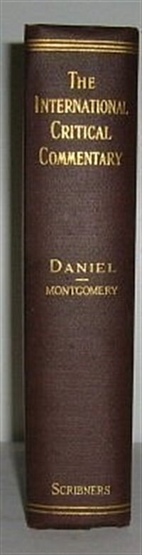 Daniel (International Critical Commentary) (Hardcover)